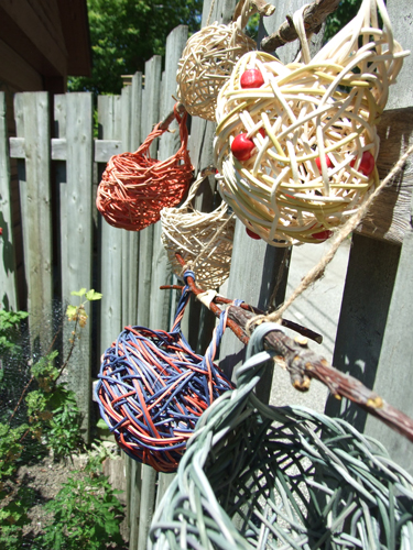 Bird's nest baskets
